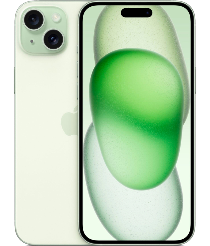 Apple iPhone 15 Plus, 128 ГБ, Dual eSIM, зеленый